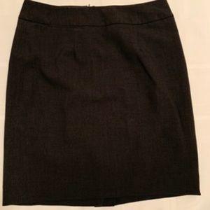 Grey Calvin Klein Suit Skirt